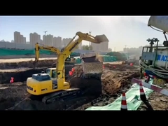 Komatsu Kullanılmış 22 Ton PC225 Ekskavatör İkinci El Sürünen Kazıcı Satılık